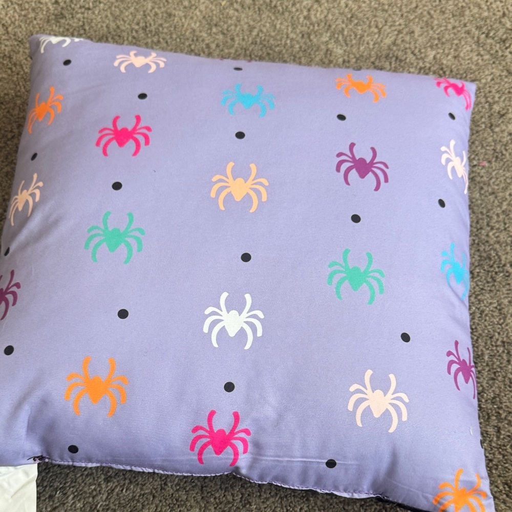 Spooky Halloween Pillow with Ghost Design - Picture 4 of 6